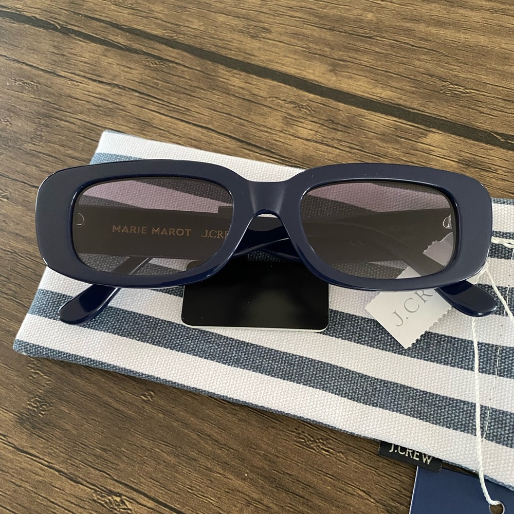 J. Crew Biarritz Slim Acetate Sunglasses By Marie Marot x J. Crew - Picture 9 of 11